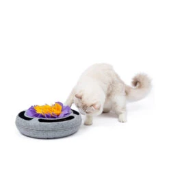 Jouet Interactif Puzzle Et Anti Ennui Pour Chat Vert Injoya -Animaux Amour Promos Boutique injoya 1 6