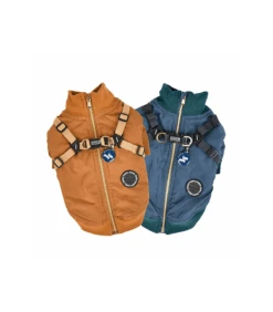 JM1763 Doudoune 2 En 1 Dominic Camel Puppia -Animaux Amour Promos Boutique jm1763 doudoune 2 en 1 dominic camel puppia 1 5