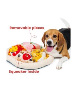 Jouet De Fouille Anti Ennui Pizza Injoya -Animaux Amour Promos Boutique jouet de fouille anti ennui pizza injoya 2