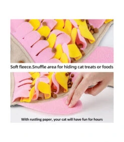 Jouet Tapis De Fouille Anti Ennui Poisson Avec Papier Bruissant Pour Chat Injoya -Animaux Amour Promos Boutique jouet tapis de fouille anti ennui poisson pour chat injoya 4