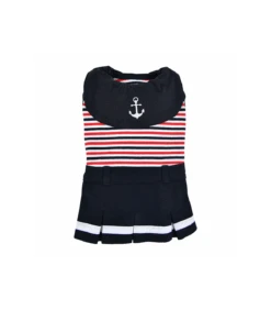 OP1814 Robe Marinière Nautical Navy Puppia