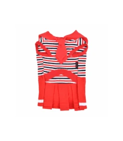 OP1814 Robe Marinière Nautical Rouge Puppia