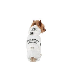 OW404 Imperméable Magagio Raincoat Puppy Angel White