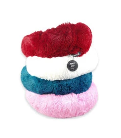 Panier Donut Ultra Moelleux En Fausse Fourrure Red Freedog -Animaux Amour Promos Boutique panier donut ultra moelleux en fausse fourrure red freedog 5