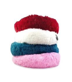 Panier Donut Ultra Moelleux En Fausse Fourrure Rose Freedog -Animaux Amour Promos Boutique panier donut ultra moelleux en fausse fourrure rose freedog 5