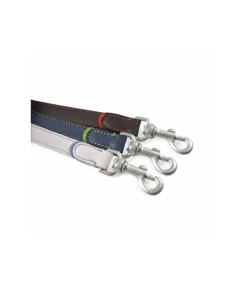 PELG Label Collier Cuir Bicolore Marron United Pets -Animaux Amour Promos Boutique pelg label collier cuir bicolore marron united pets 3