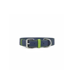 PELG Label Laisse Cuir Bicolore Bleu United Pets -Animaux Amour Promos Boutique pelg label laisse cuir bicolore bleu united pets 2