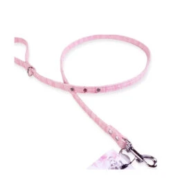 Croci 124-005 Laisse En Simili Cuir Rose Façon Croco Lolita Estilfordog -Animaux Amour Promos Boutique porte clef bouledogue bordeaux croci 2