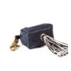 Porte Sachet Ramasse Crotte En Cuir Bleu Façon Lézard Buster Dwam