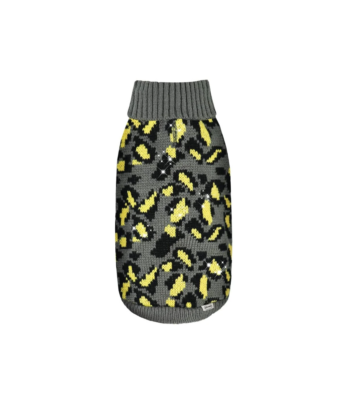 Pull En Maille Imprimé Léopard Kaki Et Jaune Diana 2156 Record 1 Pull En Maille Imprimé Léopard Kaki Et Jaune Diana 2156 Record