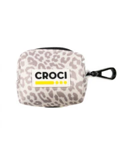 Ramasse Crotte Imprimé Léopard Beige Croci