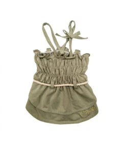 Robe D'été à Bretelle Kaki Sunshade Croci