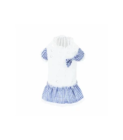 Robe Romantic Blue Croci