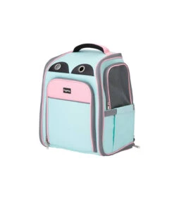 Sac à Dos Spacieux Et Extensible Pour Chien Et Chat Rose Et Bleu Fuji Freedog -Animaux Amour Promos Boutique sac a dos spacieux et extensible pour chien et chat rose et bleu fuji freedog 3