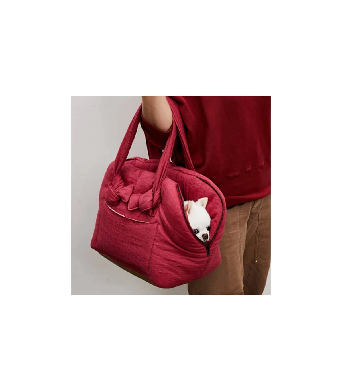 Sac De Transport En Lin Emily Linenaround Louisdog 1 Sac De Transport En Lin Emily Linenaround Louisdog