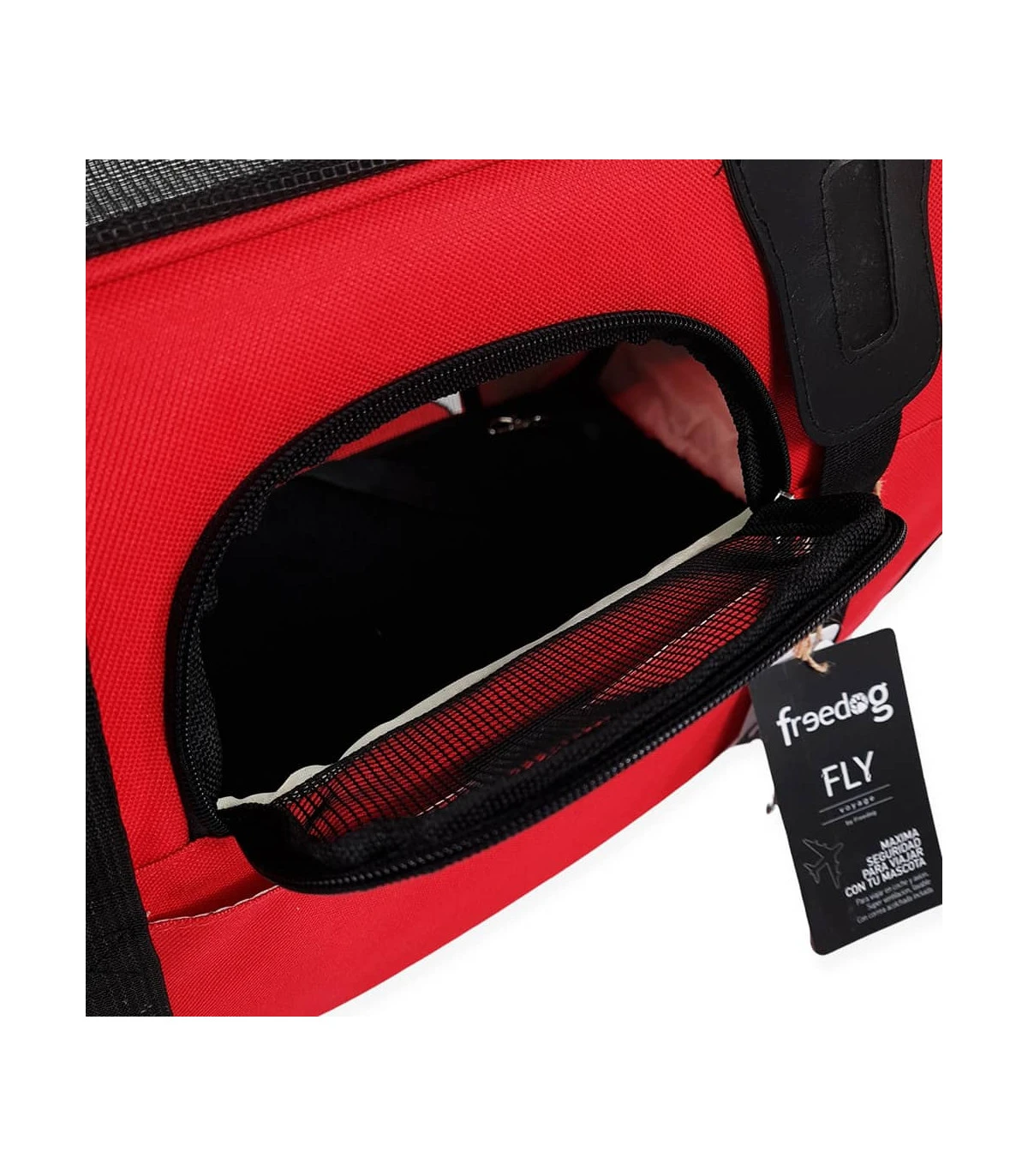 Sac De Transport Homologué Avion Norme Iata Fly Rouge Freedog 7 Sac De Transport Homologué Avion Norme Iata Fly Rouge Freedog – Image 7