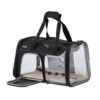 Sac De Transport Transparent Noir Avec Liseret Bleu JFK Freedog