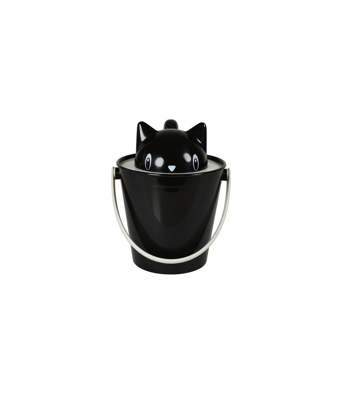 SG0101-NE Seau à Croquettes Crick Black United Pets 1 SG0101-NE Seau à Croquettes Crick Black United Pets