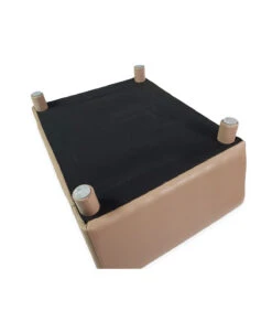 T1086 Fauteuil Type Club En Simili Cuir Beige Ferribiella -Animaux Amour Promos Boutique t1086 9