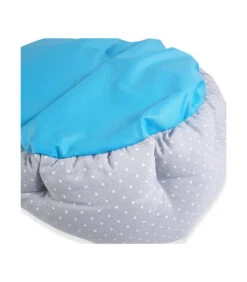 T1135 Panier Rembourré à Pois Bleu Ferribiella -Animaux Amour Promos Boutique t1135 panier rembourre a pois bleu ferribiella 6