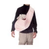 T1148-RA Sac De Transport Ventral Souple Sling Bag Rose Ferribiella