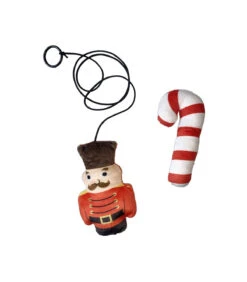 TP1119 Jouet Pack De Noel Pour Chat Soldat Et Canne De Noel Ferribiella