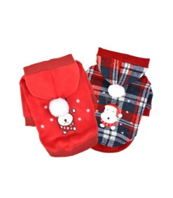 TS1754 Sweat En Maille De Noel écossais Rouge Blitzen Puppia -Animaux Amour Promos Boutique ts1754 sweat en maille de noel ecossais rouge blitzen puppia 4