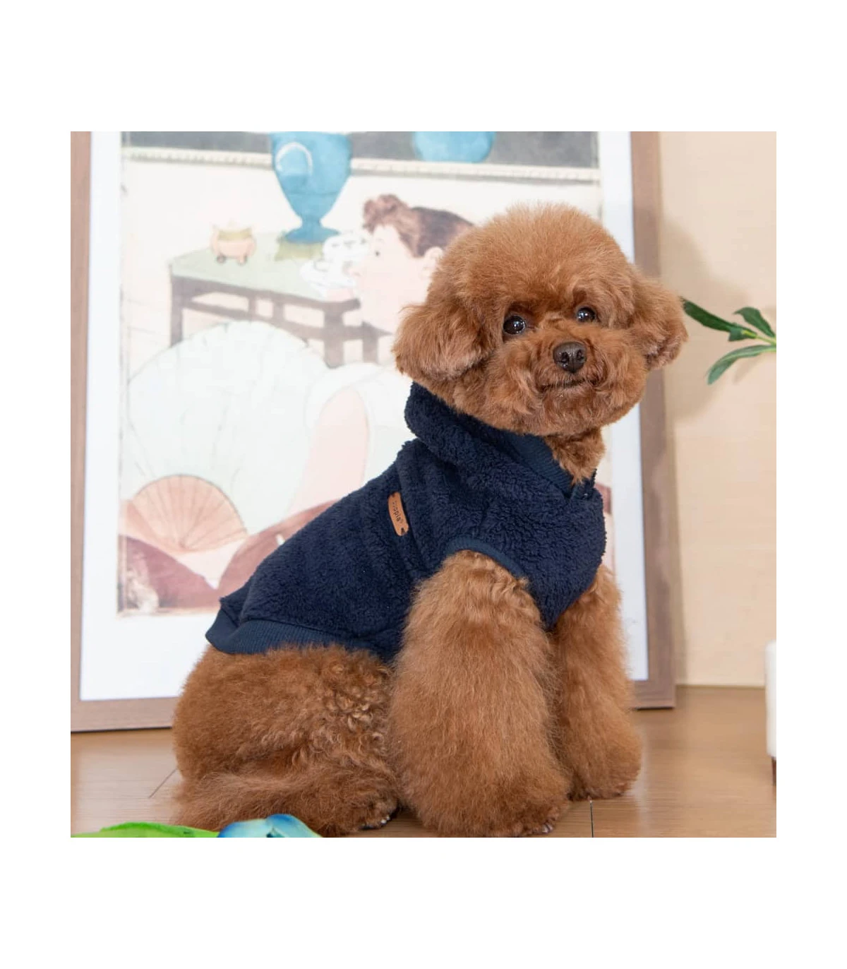 TS1936 Sweat Polaire à Capuche Navy Puppia 7 TS1936 Sweat Polaire à Capuche Navy Puppia – Image 7