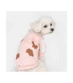 TS7701 Tee-Shirt En Coton Motif Ourson Rose Millie Pinkaholic -Animaux Amour Promos Boutique ts7701 tee shirt en coton motif ourson rose millie pinkaholic 2