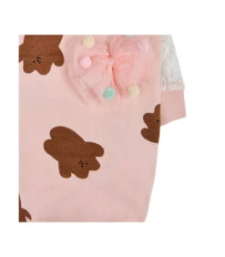 TS7701 Tee-Shirt En Coton Motif Ourson Rose Millie Pinkaholic -Animaux Amour Promos Boutique ts7701 tee shirt en coton motif ourson rose millie pinkaholic 5
