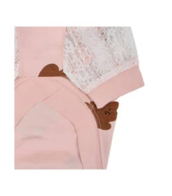 TS7701 Tee-Shirt En Coton Motif Ourson Rose Millie Pinkaholic -Animaux Amour Promos Boutique ts7701 tee shirt en coton motif ourson rose millie pinkaholic 7