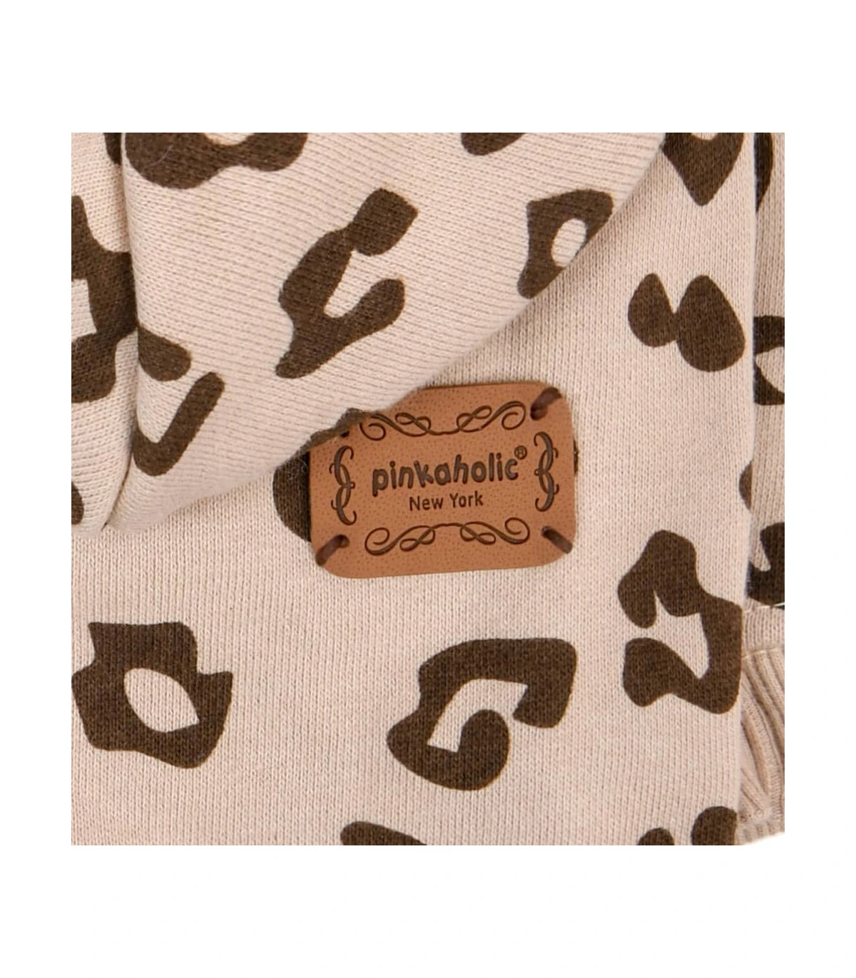 TS7727 Sweat En Cotton Léopard Beige Leopardess Pinkaholic 7 TS7727 Sweat En Cotton Léopard Beige Leopardess Pinkaholic – Image 7