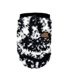 TS7728 Sweat Doudou Noir Et Blanc Chyanne Pinkaholic