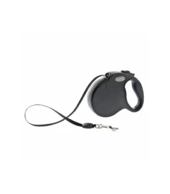 WRAP-N Laisse Sangle Extensible Noir Ferribiella