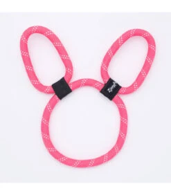 ZP471 Jouet En Corde En Forme De Tête De Lapin Zippy Paws