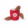 ZP867 Jouet En Peluche Interactif Boite De Pilons De Poulet Zippy Paws