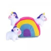 ZP908 Jouet En Peluche Interactif Arc En Ciel Et Licorne Zippy Paws