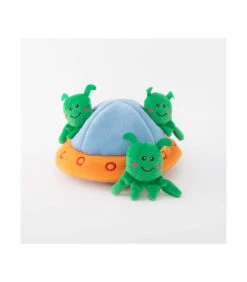 ZP950 Jouet En Peluche Interactif Soucoupe Volante Zippy Paws