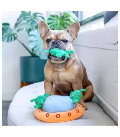 ZP950 Jouet En Peluche Interactif Soucoupe Volante Zippy Paws -Animaux Amour Promos Boutique zp950 jouet en peluche interactive soucoupe volante zippy paws 1 5